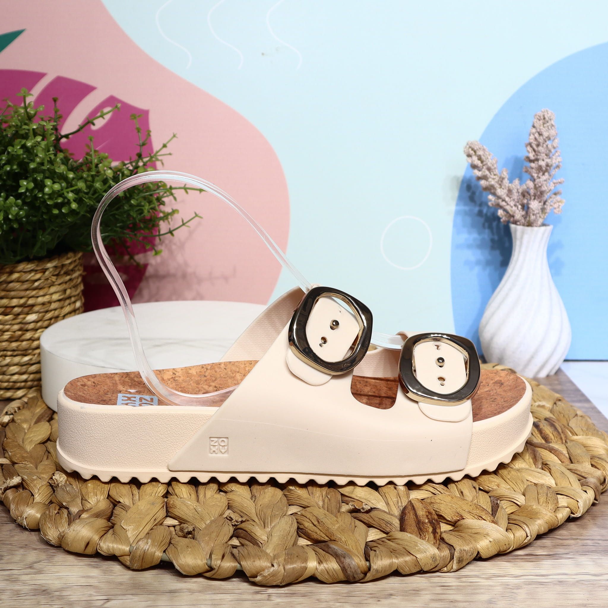 Zaxy beige para mujer ZA19390