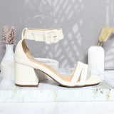 Sandalia tacon talco para mujer A68-Z686
