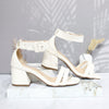 Sandalia tacon talco para mujer A68-Z686