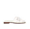 Sandalia plana talco para mujer 1019-Z43