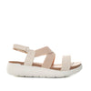 Sandalia plana talco x talco para mujer 1019-Z83