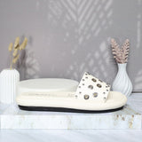 Sandalia plana talco para mujer 1027-Z43
