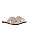 Sandalia plana talco para mujer 104-Z43