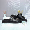 Sandalia tacon negro para mujer 1063-Z43