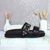 Sandalia tacon negro para mujer 1064-Z43
