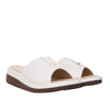 Sandalia plana talco para mujer 127-Z431
