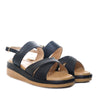 Sandalia plana negro para mujer 149-Z431