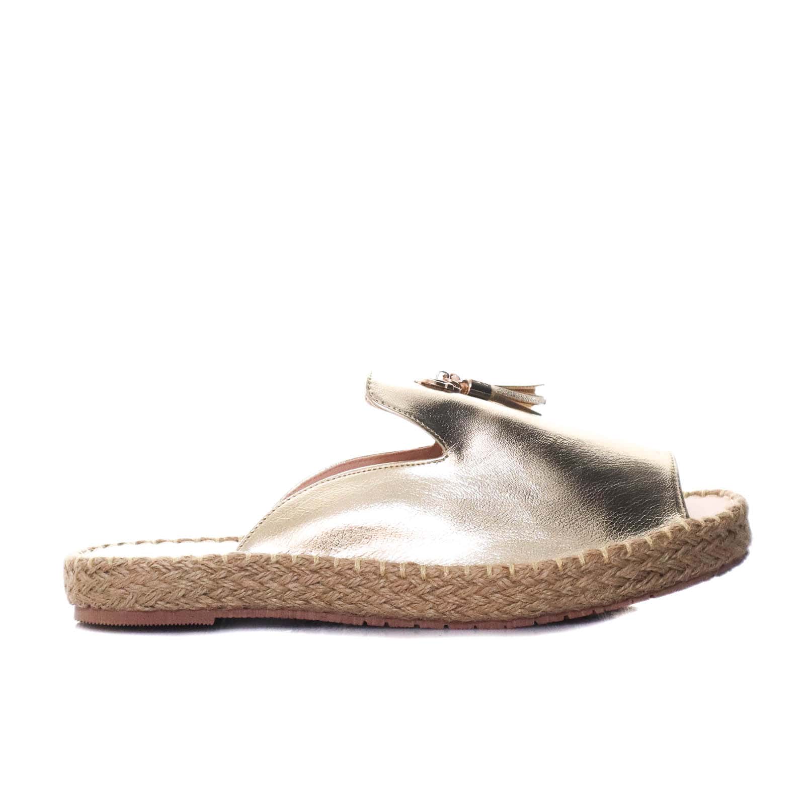 Baleta dorado para mujer 166-Z427