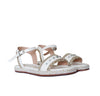 Sandalia plana talco para mujer 1801-Z101