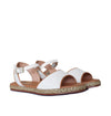 Sandalia plana talco para mujer 1839-Z101