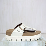 Sandalia canoa talco para mujer 2000A-Z620