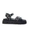 Sandalia plana negro para mujer 2202C-Z409