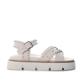 Sandalia plana talco para mujer 2202C-Z409