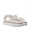 Sandalia plana talco para mujer 2202C-Z409