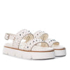 Sandalia plana talco para mujer 2215C-Z409
