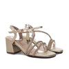 Sandalia tacon champaña x murano para mujer 2603-z148