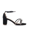 Sandalia tacon negro para mujer 2607-Z148