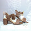 Sandalia tacon cafe para mujer 2721-Z148