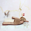 Sandalia plana oro rosa para mujer 2819-Z197