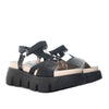 Plataforma baja negro para mujer 324-Z83