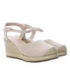 Plataforma alta beige para mujer 332-Z450