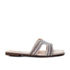 Sandalia plana talco para mujer 3511-Z278