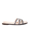 Sandalia plana talco para mujer 3512-Z278