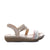 Sandalia plana beige x colores para mujer 352-Z83