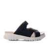 Sandalia plana negro para mujer 358-Z83