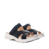 Sandalia plana negro para mujer 358-Z83