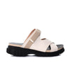 Sandalia plana talco para mujer 358-Z83