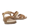 Sandalia plana camel para mujer 405-Z83