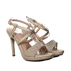 Plataforma tacon champaña para mujer 418-Z473