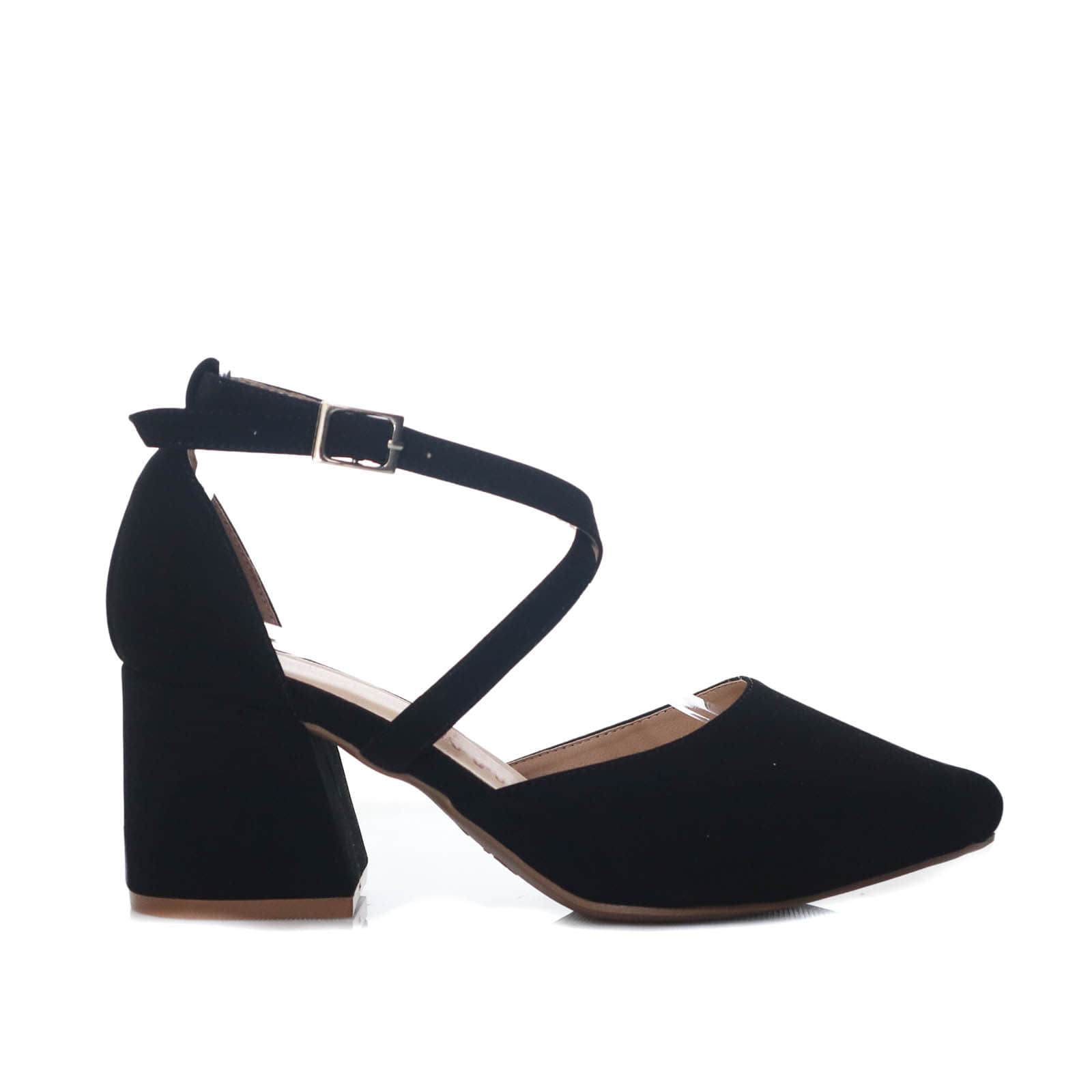 Sleidy negro nobuck para mujer 5015-Z148
