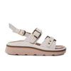 Sandalia plana talco para mujer 505-Z409