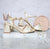 Sandalia tacon champaña para mujer 52712-Z148