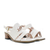 Sandalia tacon talco cuero para mujer 619-Z559