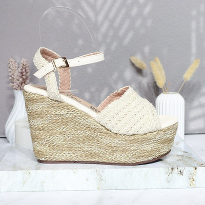Plataforma alta talco x yute para mujer 638-Z482