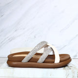 Sandalia 3 1/2 brillos talco x piedras para mujer 7023-Z617