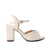 Sandalia tacon talco para mujer 810-Z523
