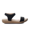 Sandalia plana negro para mujer 8041-Z83