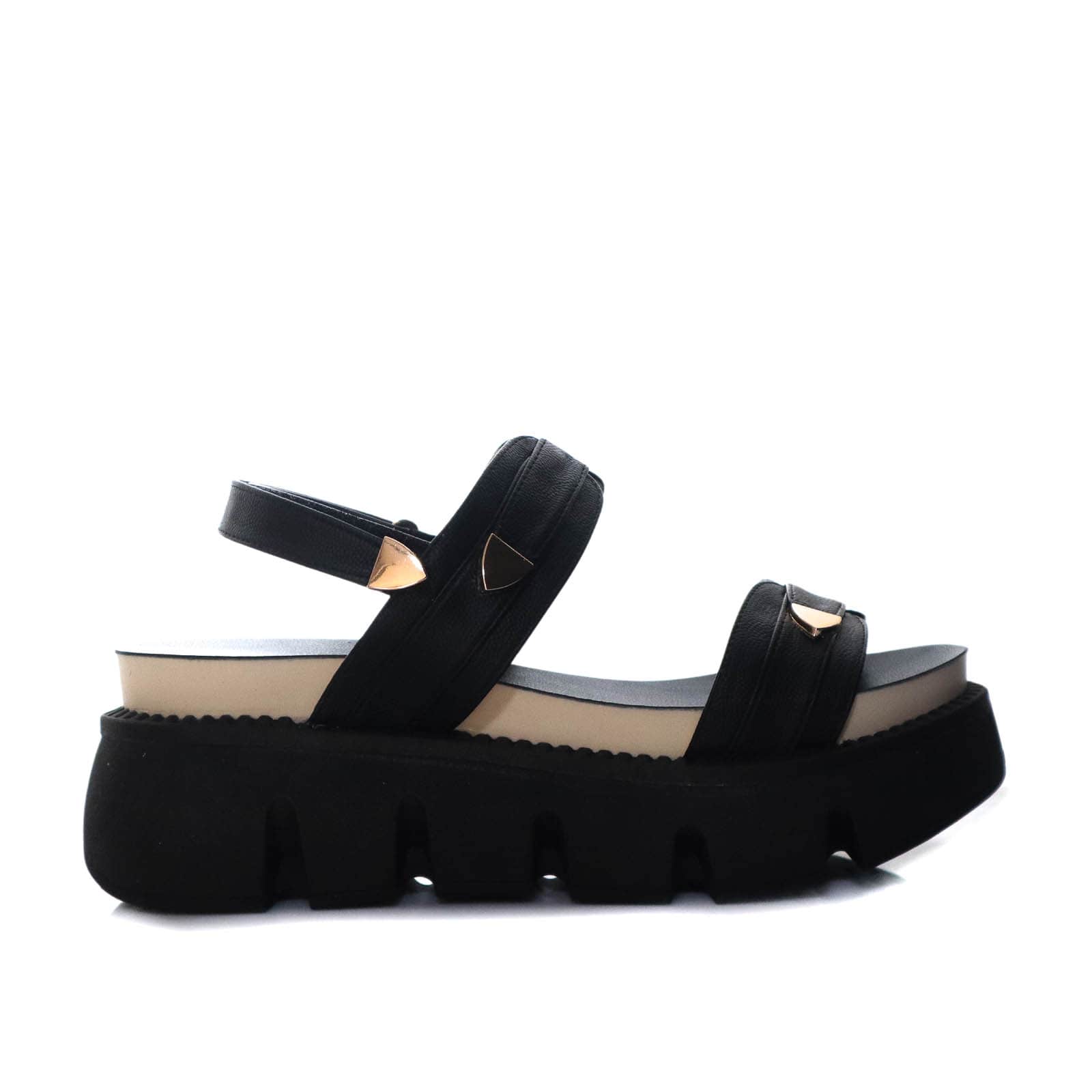 Plataforma baja negro para mujer 8055-Z83