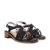 Sandalia tacon negro para mujer 806-z559