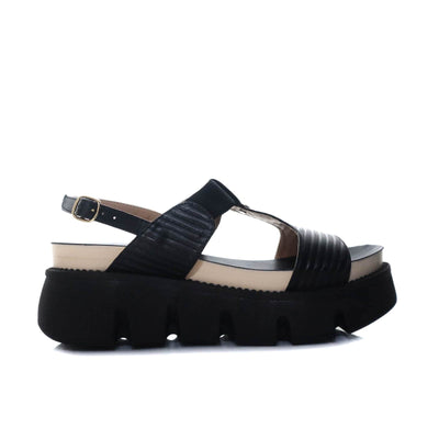 Plataforma baja negro para mujer 8064-Z83