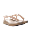 Sandalia plana beige para mujer 8065-Z83