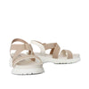 Sandalia plana talco para mujer 9007-Z83
