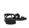 Sandalia plana negro para mujer 9017-Z83