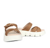 Plataforma baja camel para mujer 9025-1-Z83