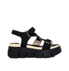 Plataforma baja negro para mujer 9026-Z83