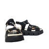 Plataforma baja negro para mujer 9026-Z83